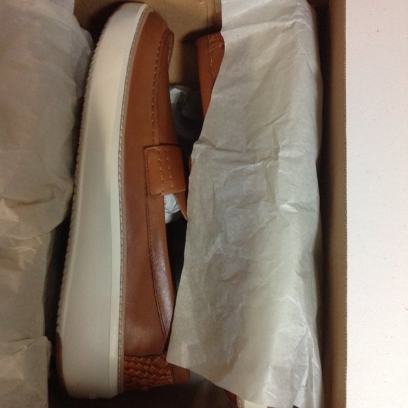 Cole Haan Men\'s GrandPro TopSpin Tan Leather Penny Loafers 11M - New in Box main image 10
